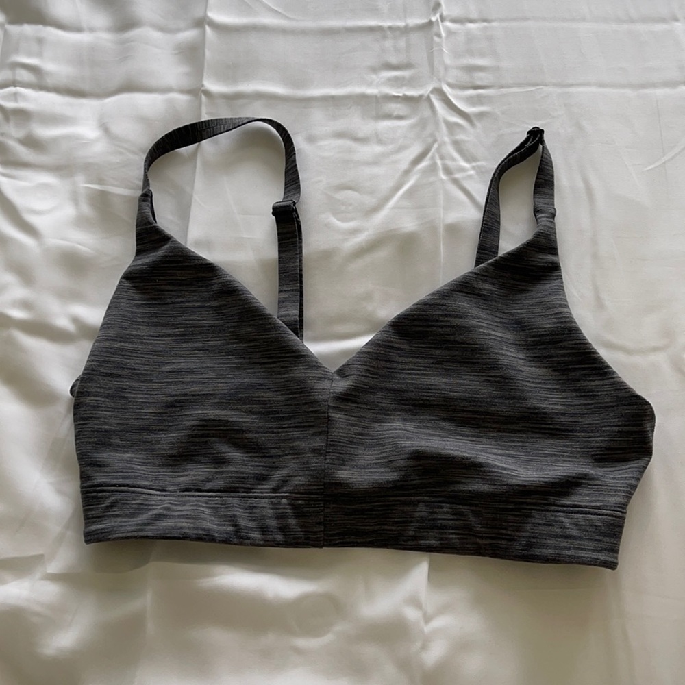 Outdoor Voices Flow Bralette Charcoal (S)